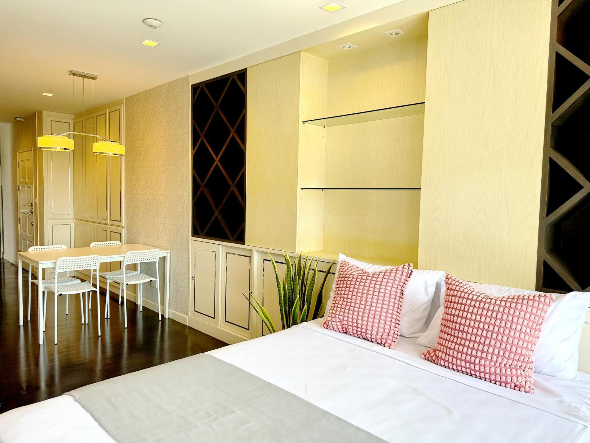 Center Bangkok Suite Next To Platinum Mall Eksteriør billede