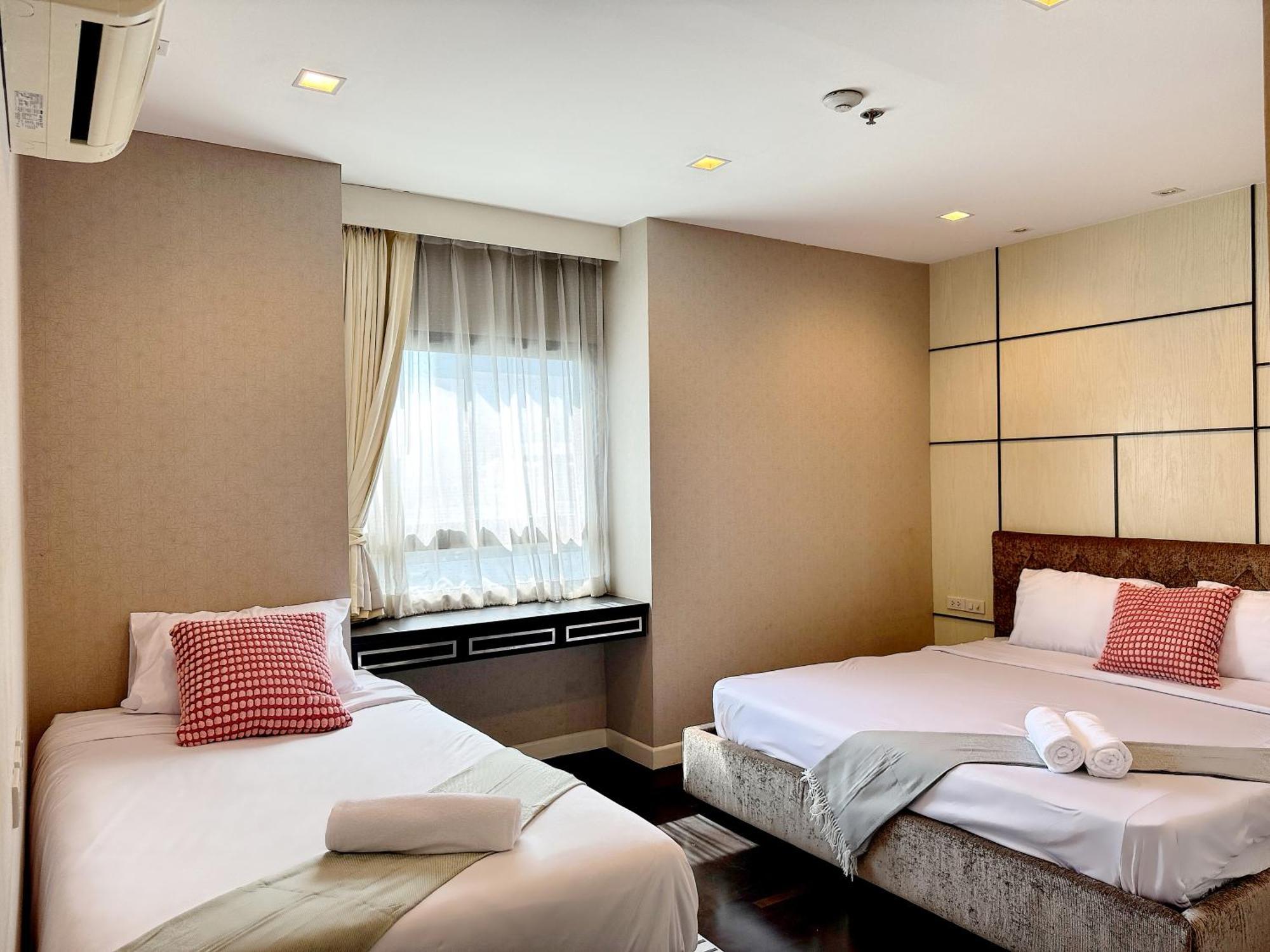 Center Bangkok Suite Next To Platinum Mall Eksteriør billede