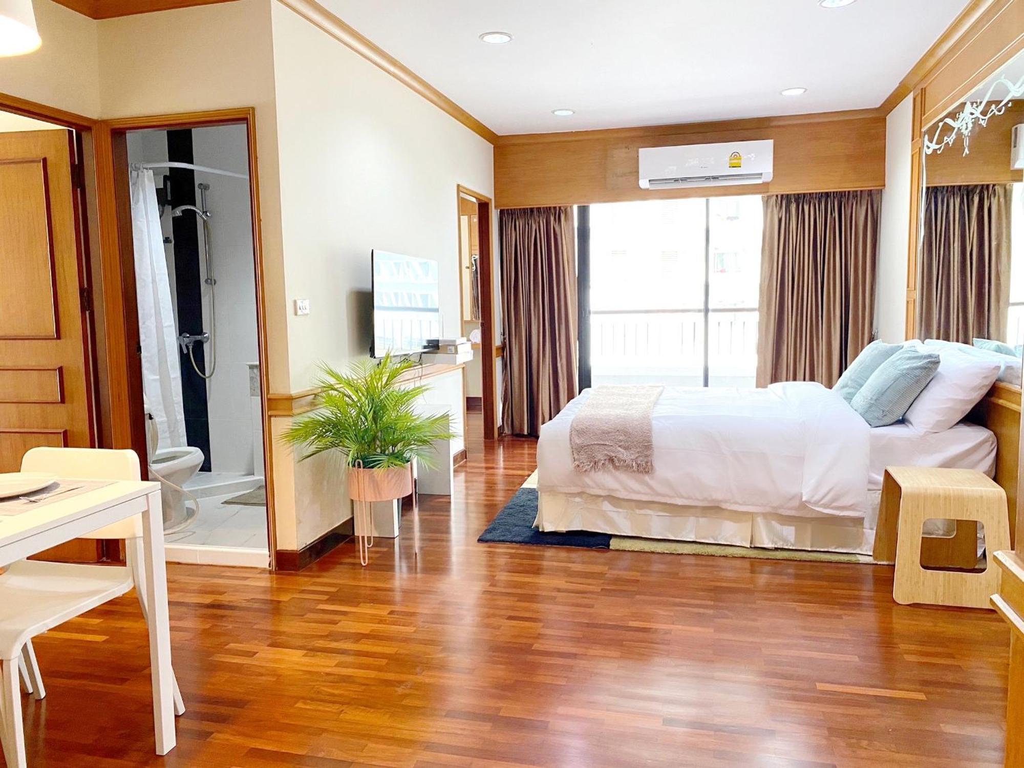 Center Bangkok Suite Next To Platinum Mall Eksteriør billede
