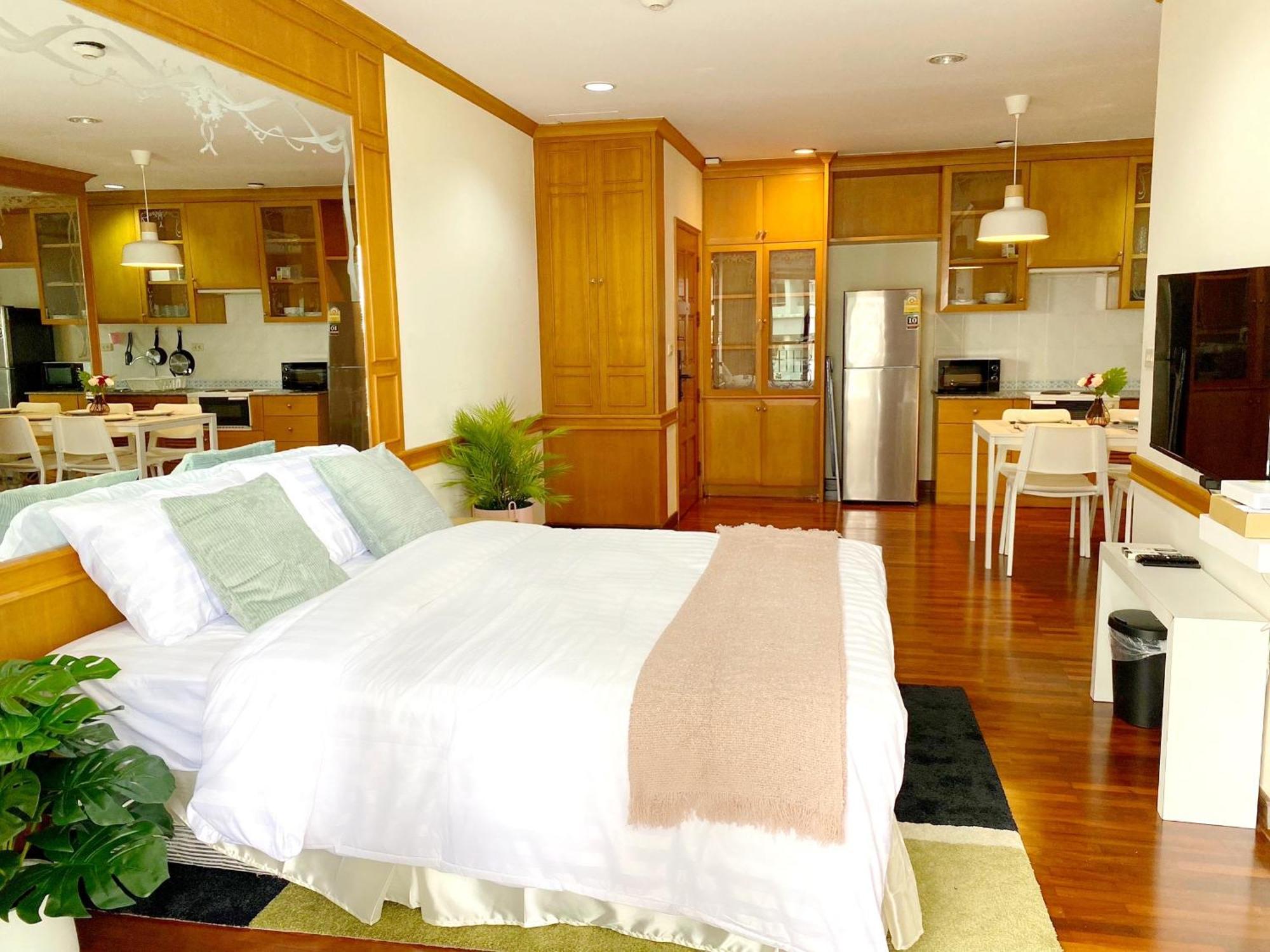 Center Bangkok Suite Next To Platinum Mall Eksteriør billede