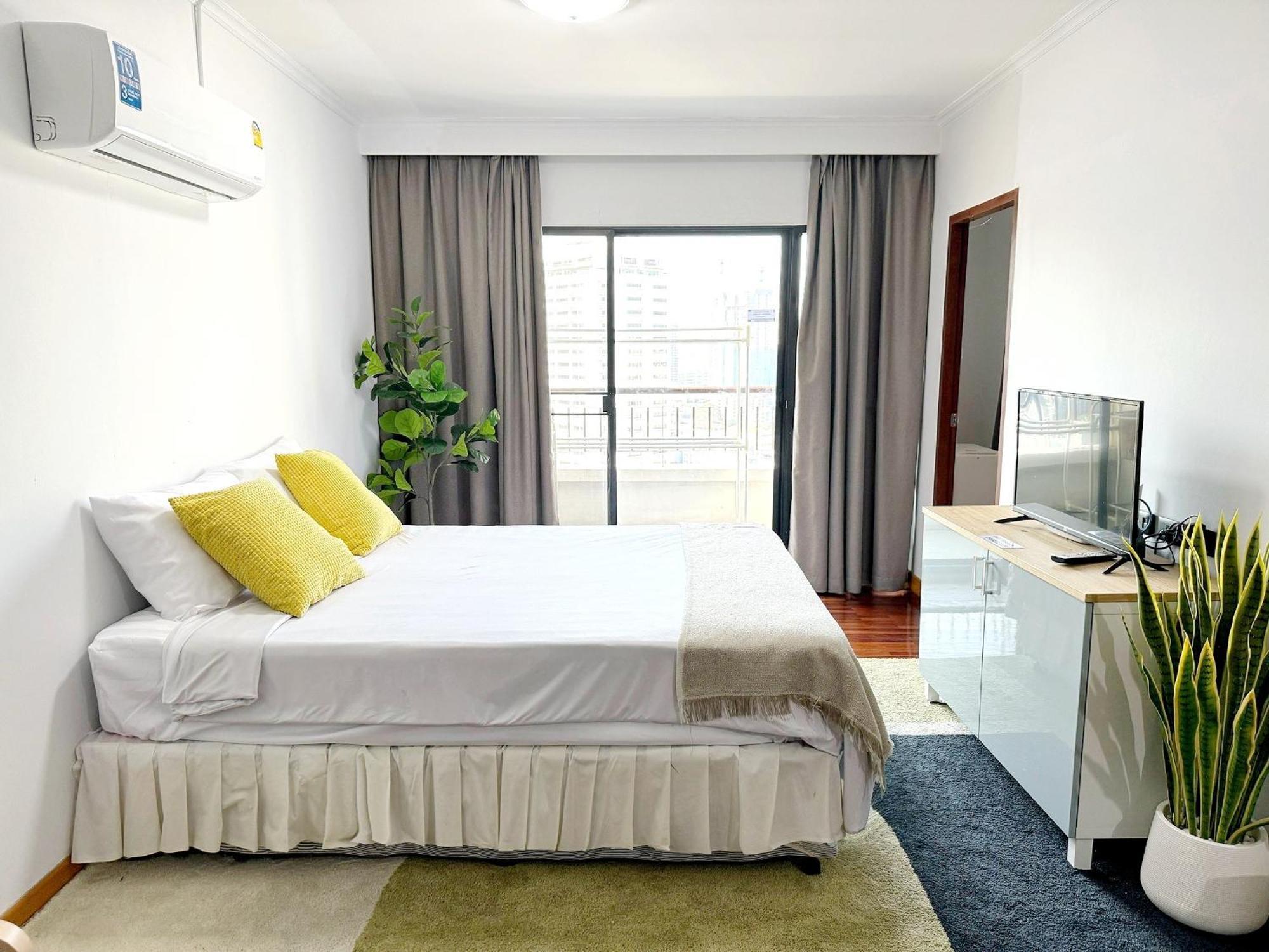 Center Bangkok Suite Next To Platinum Mall Eksteriør billede