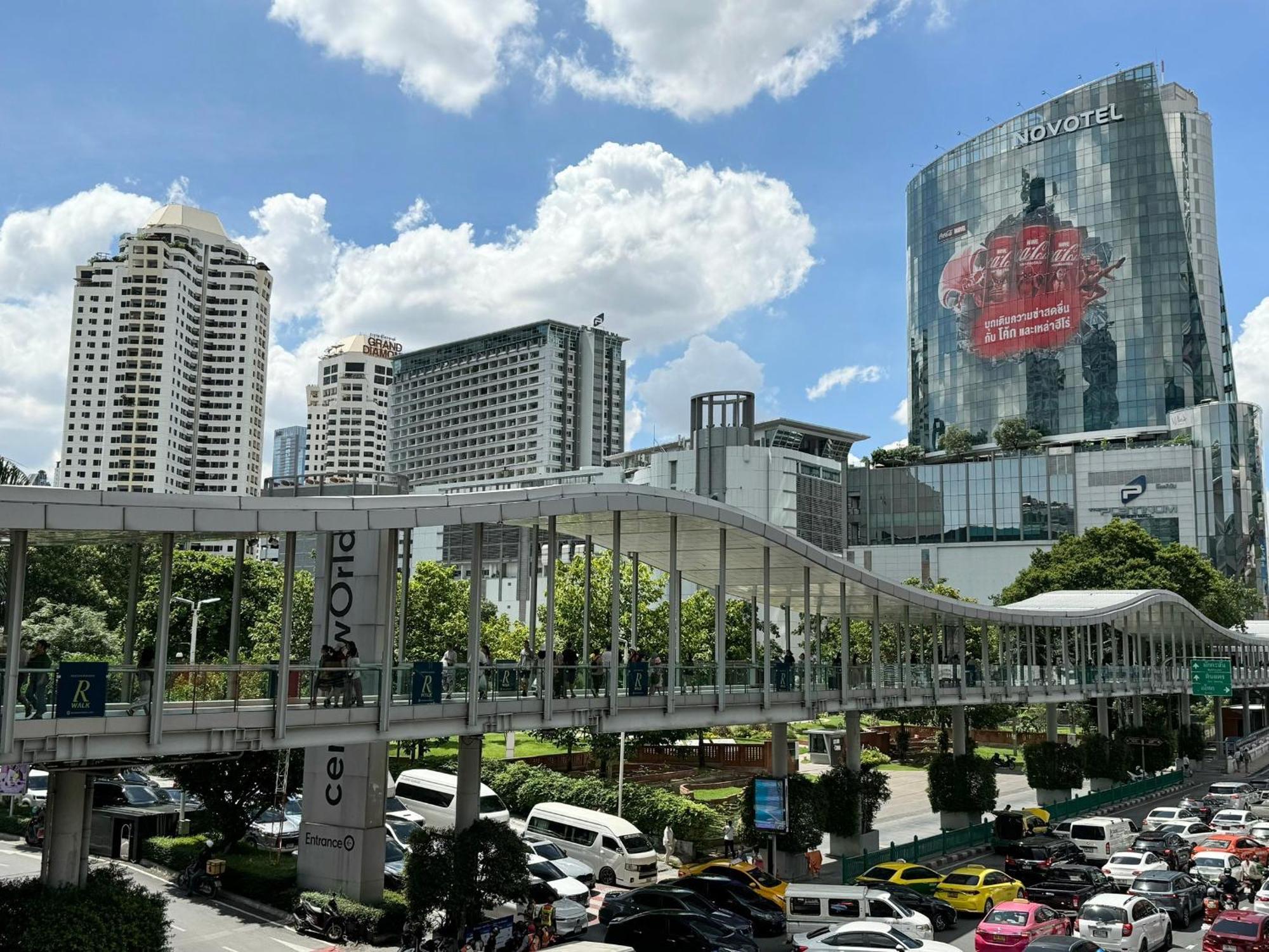 Center Bangkok Suite Next To Platinum Mall Eksteriør billede