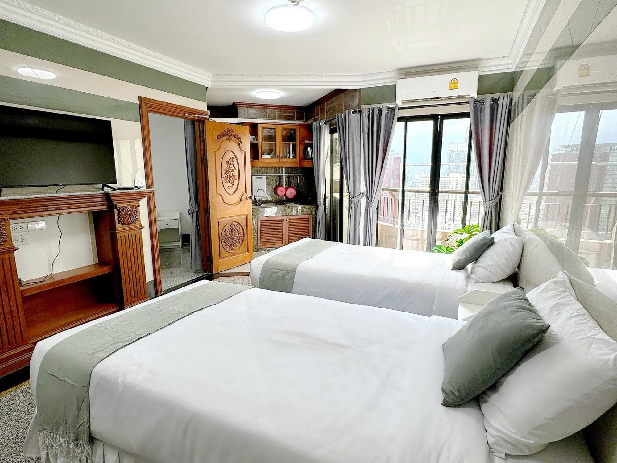 Center Bangkok Suite Next To Platinum Mall Eksteriør billede