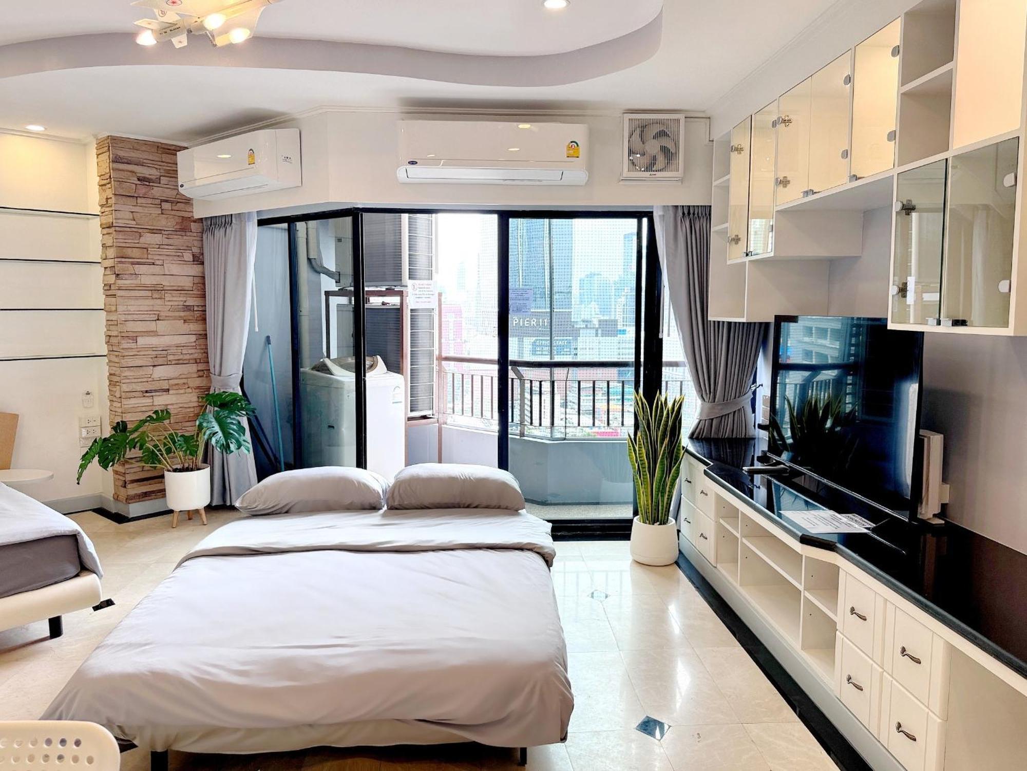 Center Bangkok Suite Next To Platinum Mall Eksteriør billede